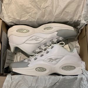 Reebok Question Low ‘Grey Toe’ size 13